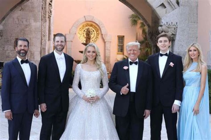 Barron Trump Steals The Show At Tiffany's Lavish Wedding