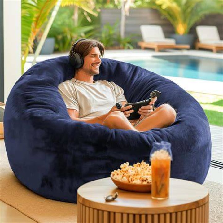 Relax In The Great Outdoors With Durable Bean Bag Chairs For Comfort And Style