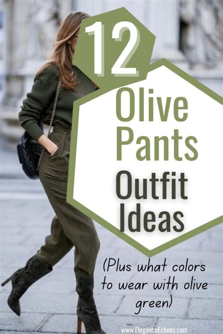 Stylish Outfits To Elevate Your Olive Green Pants: Style Guide