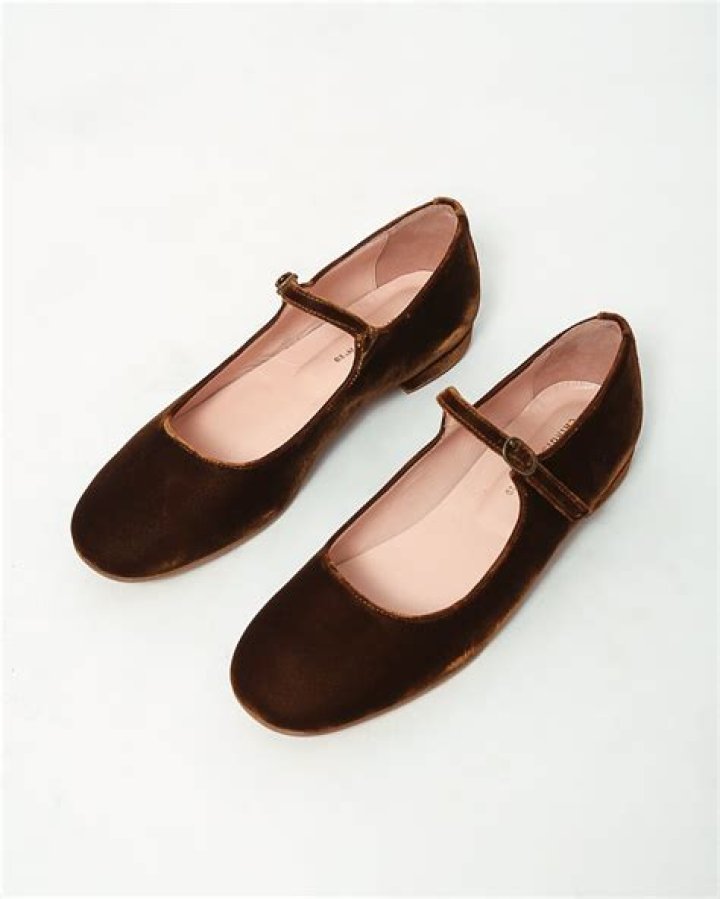 Velvet Mary Jane Ballet Flats: A Timeless Classic